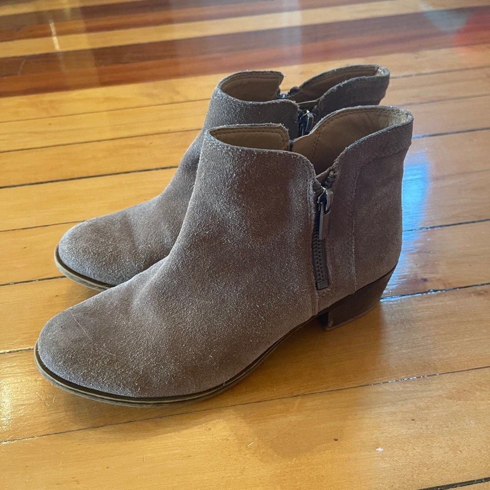 Lucky Brand Tan Booties